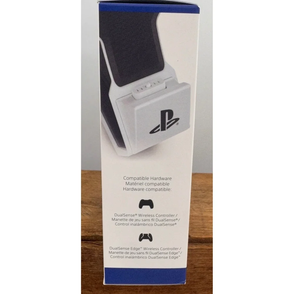PowerA Twin Charging Station for PS5 DualSense Edge White PSPWDCSA New‎